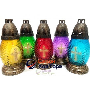 Лампадка стеклянная на 18 часов "Волна"